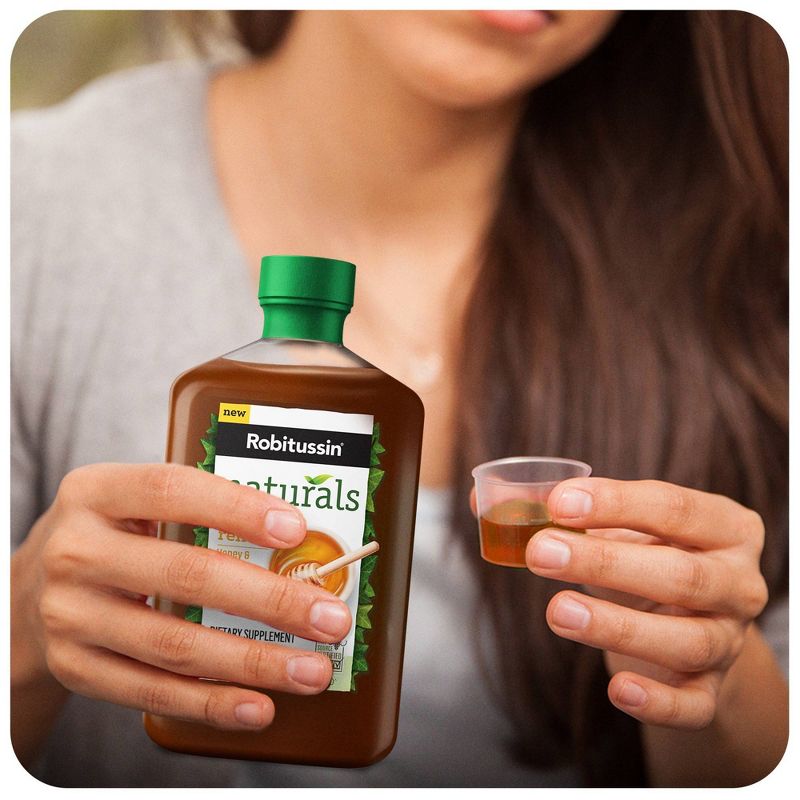 Robitussin Naturals Cough Relief Honey & Ivy Leaf Syrup - 8.3 fl oz