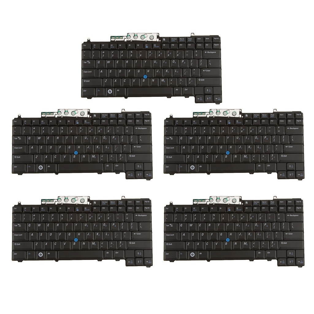 5Piece Laptop Keyboard for Dell Latitude D630 D830 Precision DR160 0DR160 US