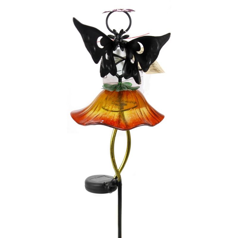 Home & Garden 19.75" Solar Fairy Stake Yellow Led String Lights Regal Art & Gift  -  Decorative Garden Stakes