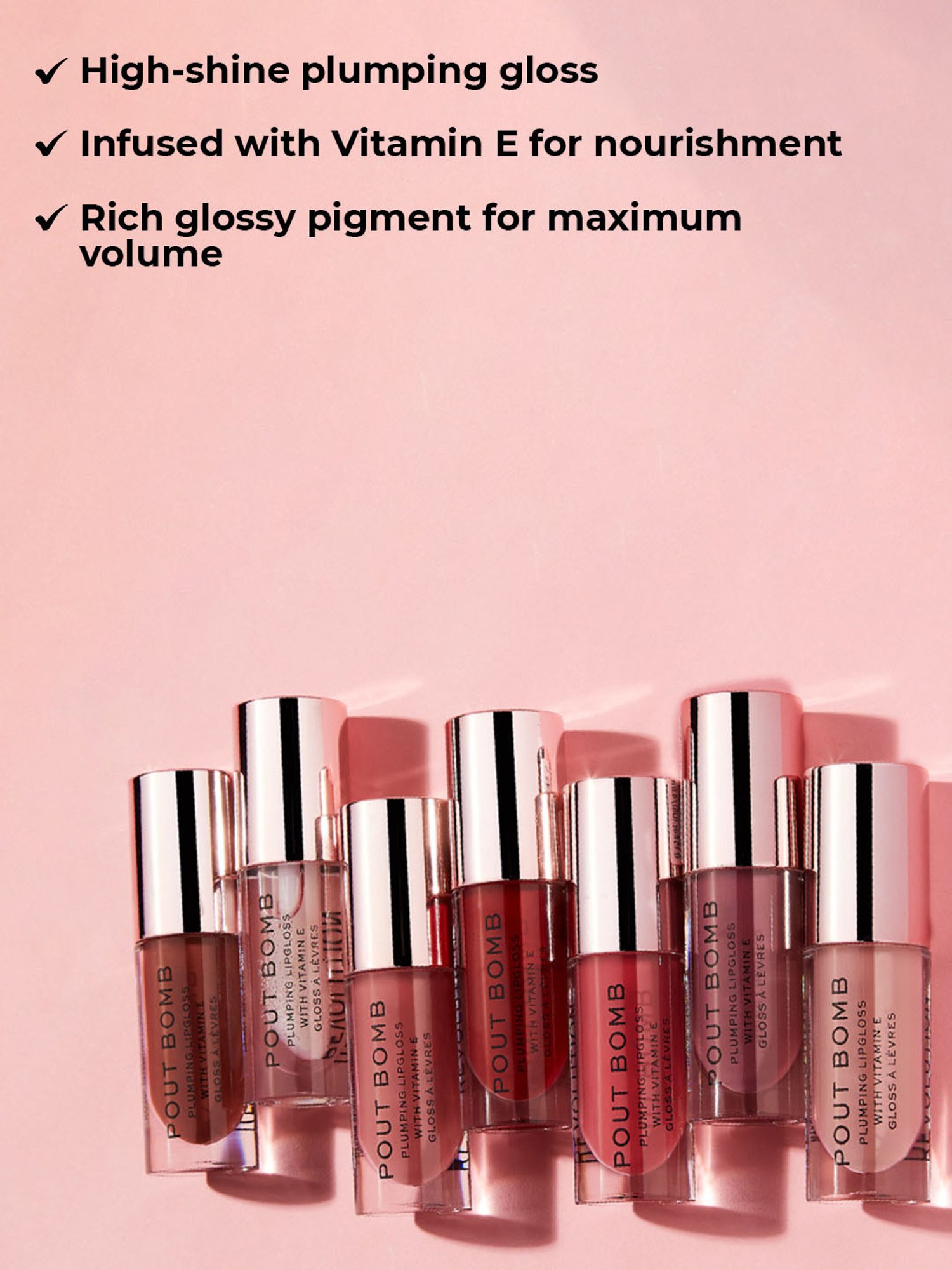 BH Cosmetics x Doja Cat Muse Plumping Lip Gloss Red - 3 ml