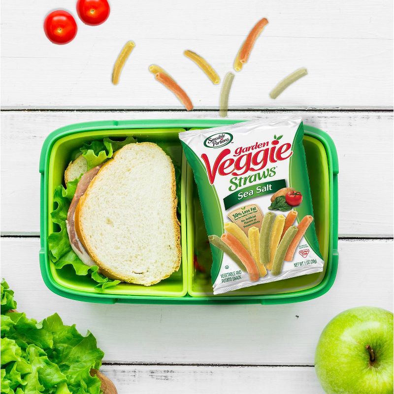 Sensible Portions Sea Salt Garden Veggie Straws - 1oz