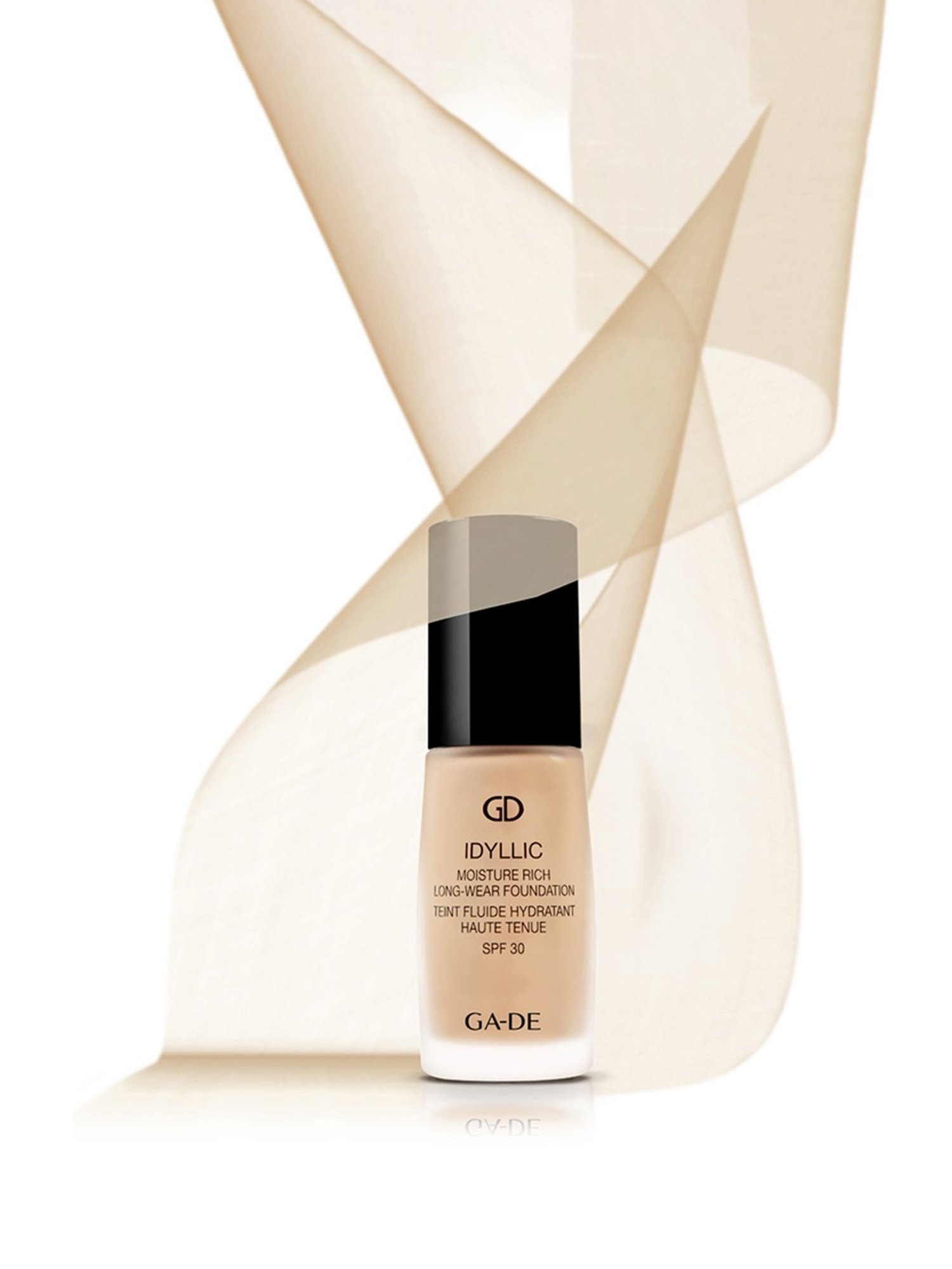 GA-DE Idyllic Moisture Rich Long-Wear Foundation 302 Tender Beige - 30 ml