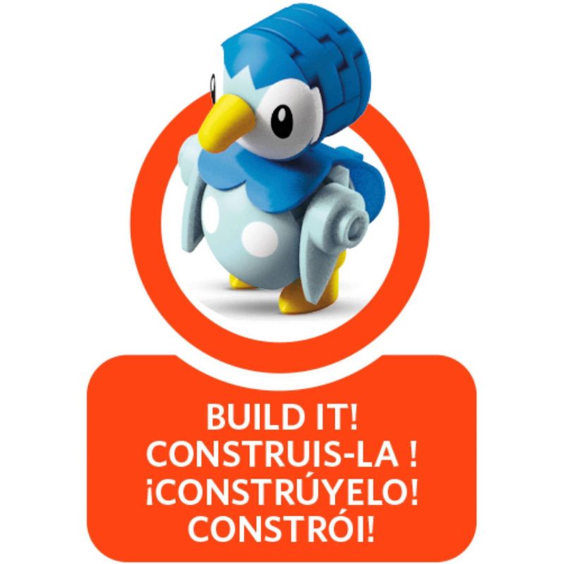 Mega Construx Pokemon Piplup vs. Turtwig Construction Set