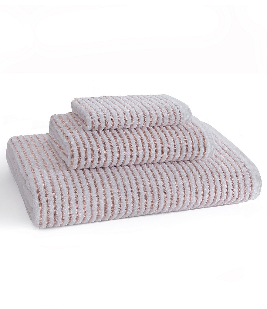 Kassatex Sullivan Ribbed Turkish Aegean Cotton Towels