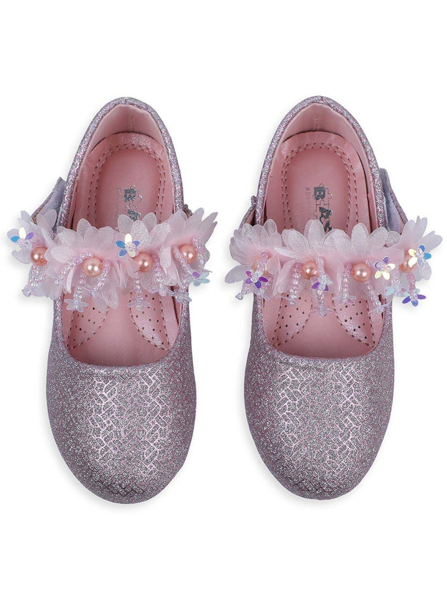 Shoetopia Kids Black Toe Ring Sandals