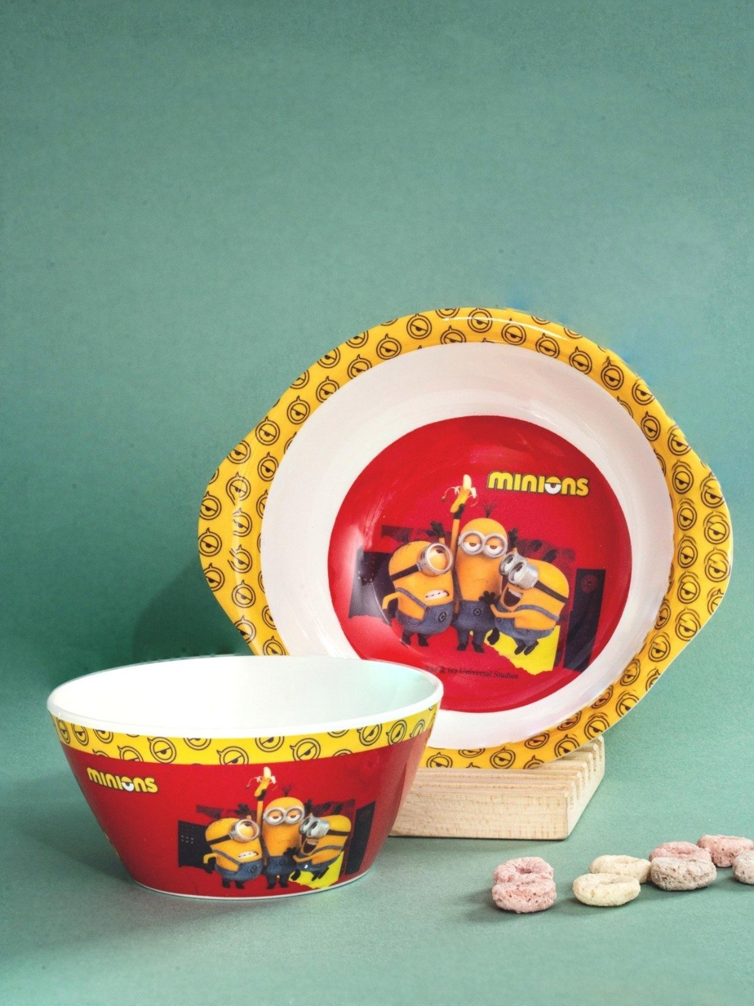 Servewell Multicolor Melamine Cone Bowl - Set of 2