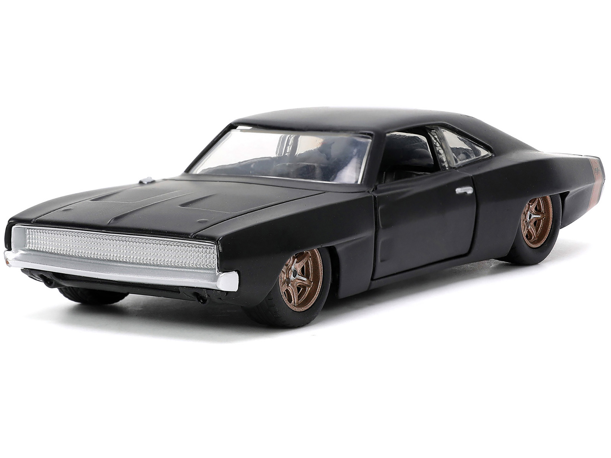 2021 Dodge Charger SRT Hellcat Gray Metallic "Fast X" (2023) Movie "Fast & Furious" Series 1/24 Diecast Model Car by Jada
