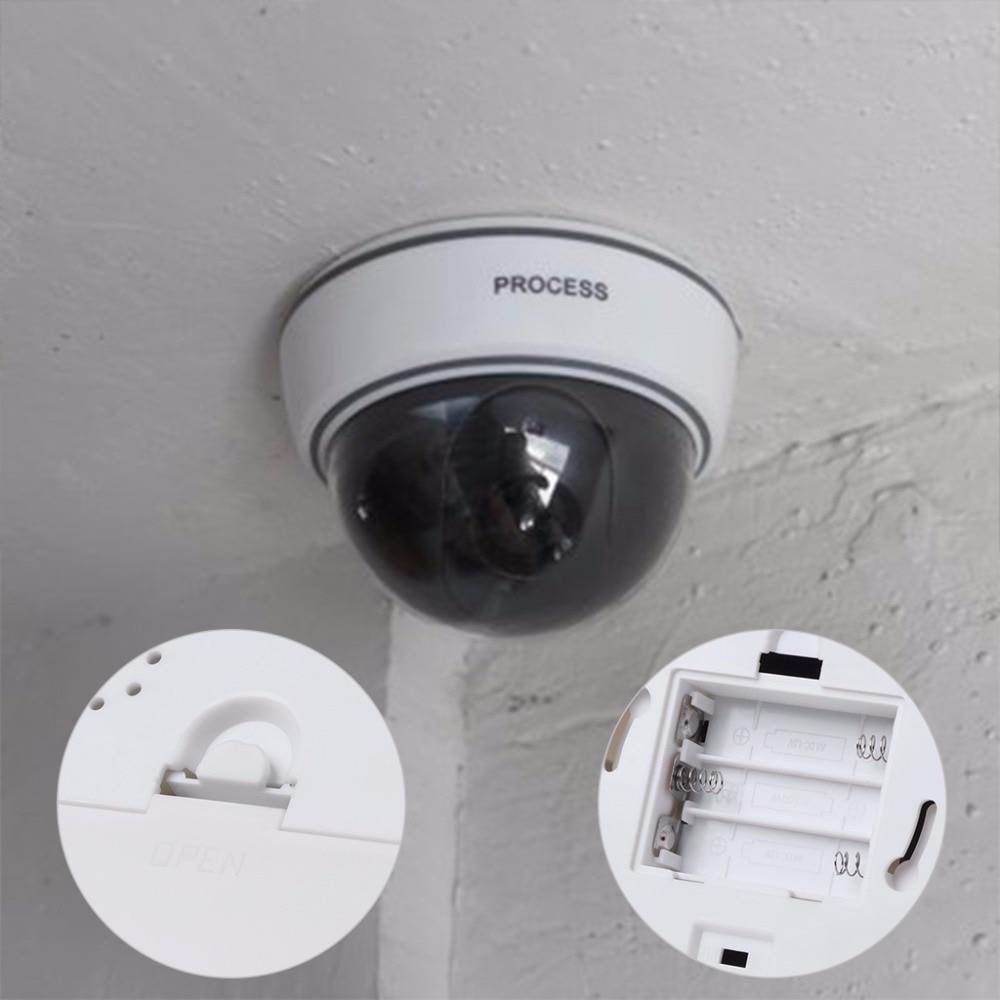 Fake Dummy Simulation Camera Safely Security Surveillance CCTV Red LED Light New