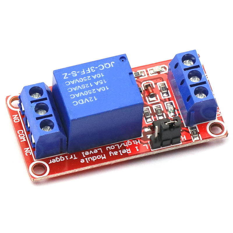 1-Channel Relay Module 12V High and Low Level Trigger with Optocoupler for Arduino AVR PIC