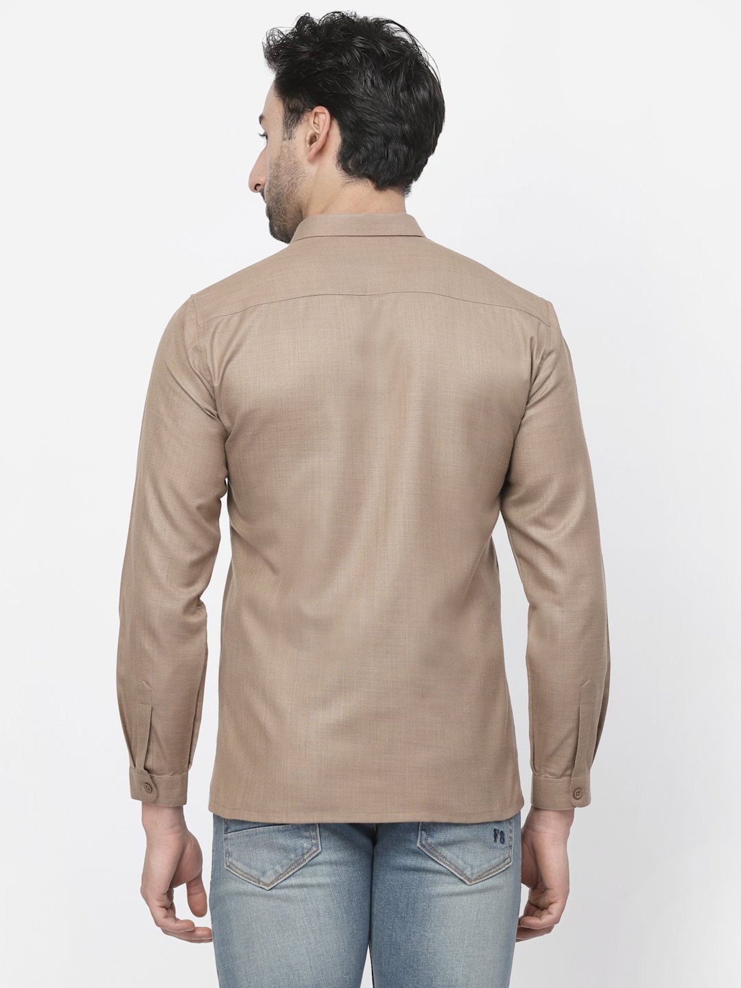 Lela Brown Regular Fit Shirt