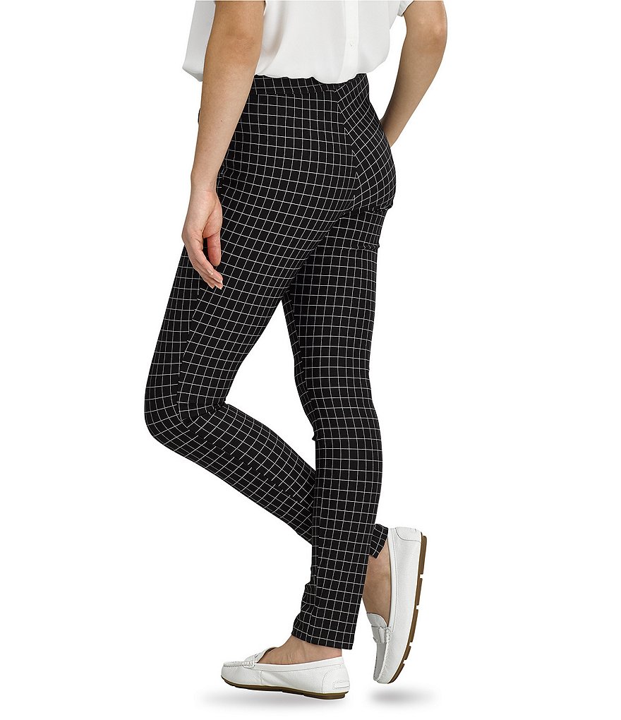 HUE Work Baby Windowpane High Rise Leggings