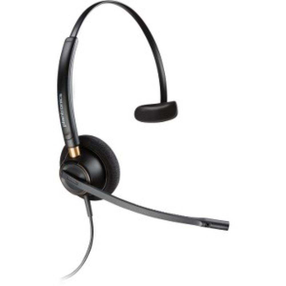 Plantronics Over-The-Head Monaural Corded Headset