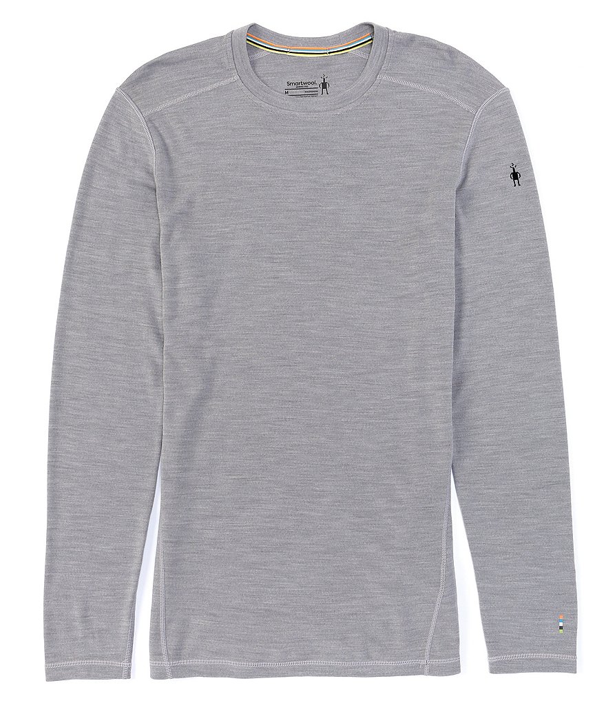 SmartWool Slim-Fit Merino 250 Baselayer Colorblock Long-Sleeve Tee