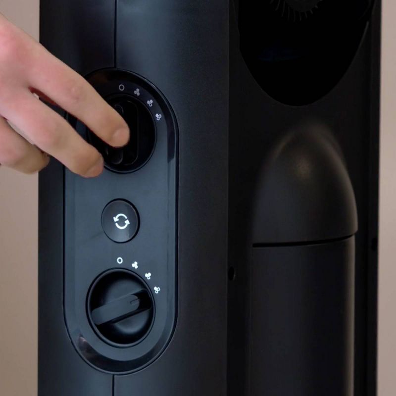 Honeywell Turbo Force 2 in 1 Tower Oscillating Fan Black