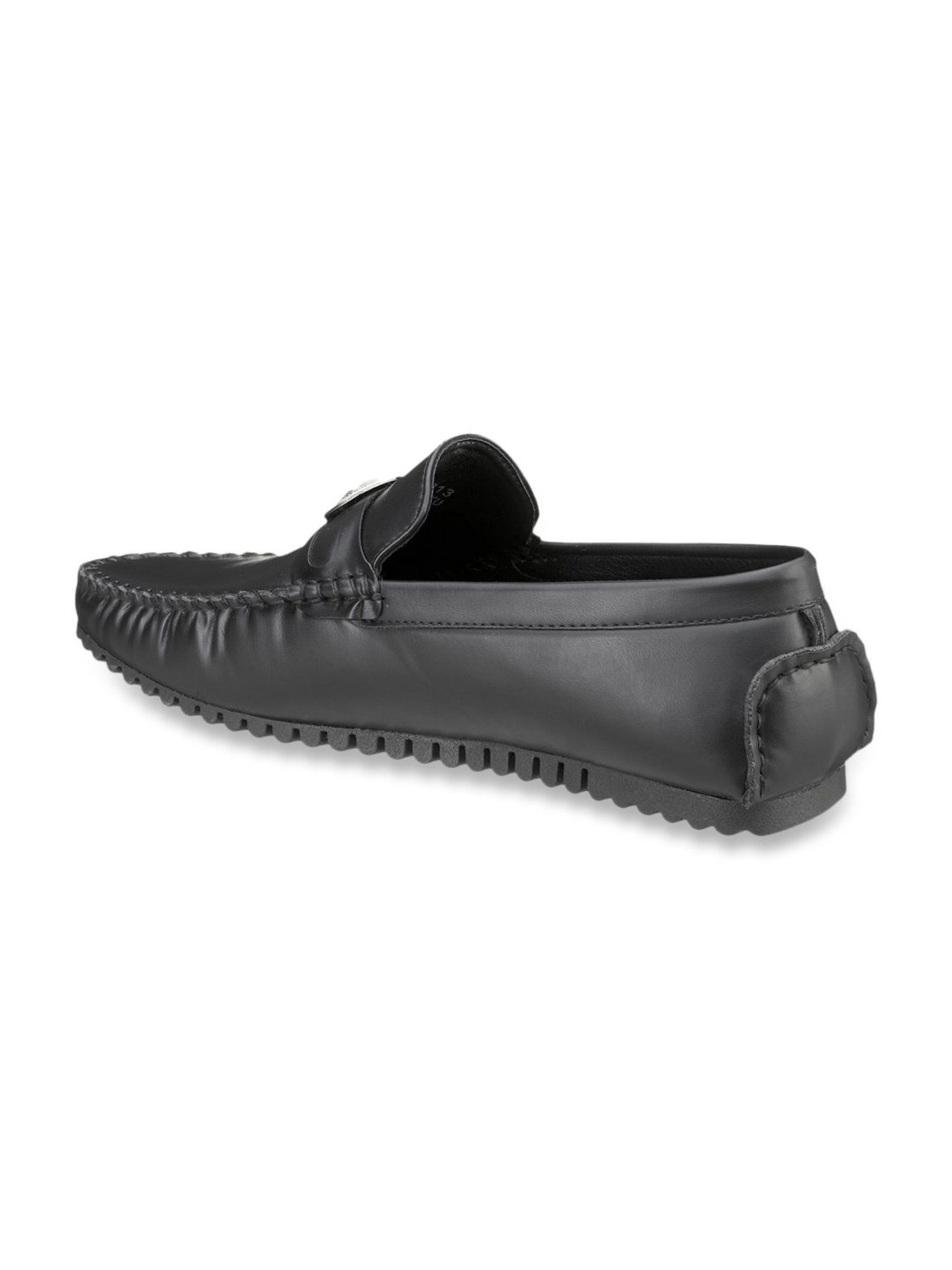 Duke Men's Black Casual Loafers
