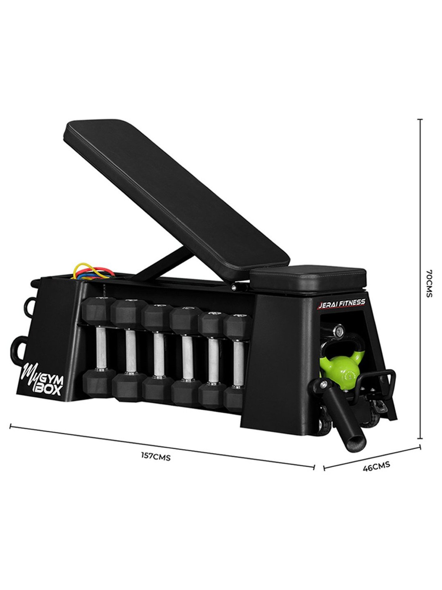 Jerai Fitness JHMGB Gym Box (Black)