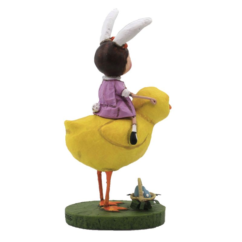 Lori Mitchell 7.25" Ellie's Easter Chick Easter Basket Eggs  -  Decorative Figurines