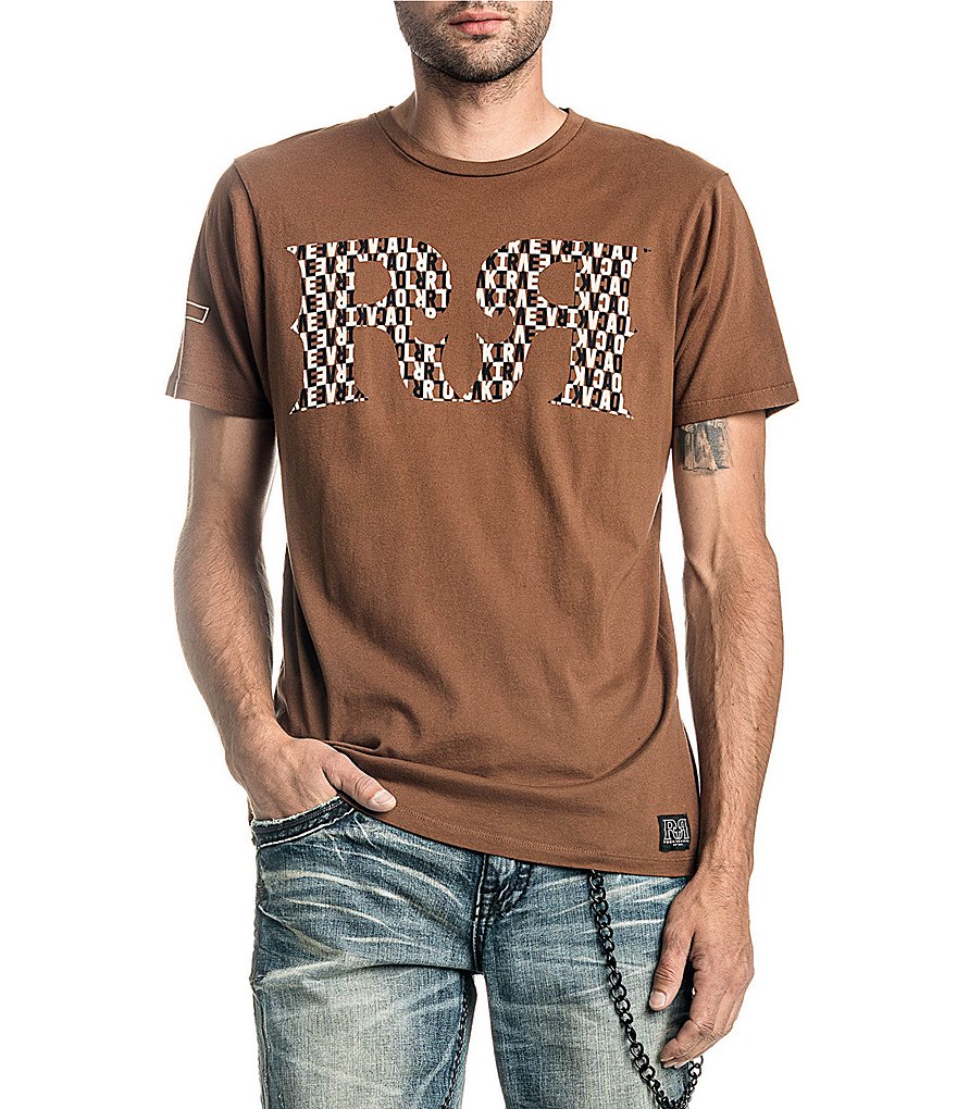 Rock Revival Short-Sleeve Big Double R Graphic T-Shirt
