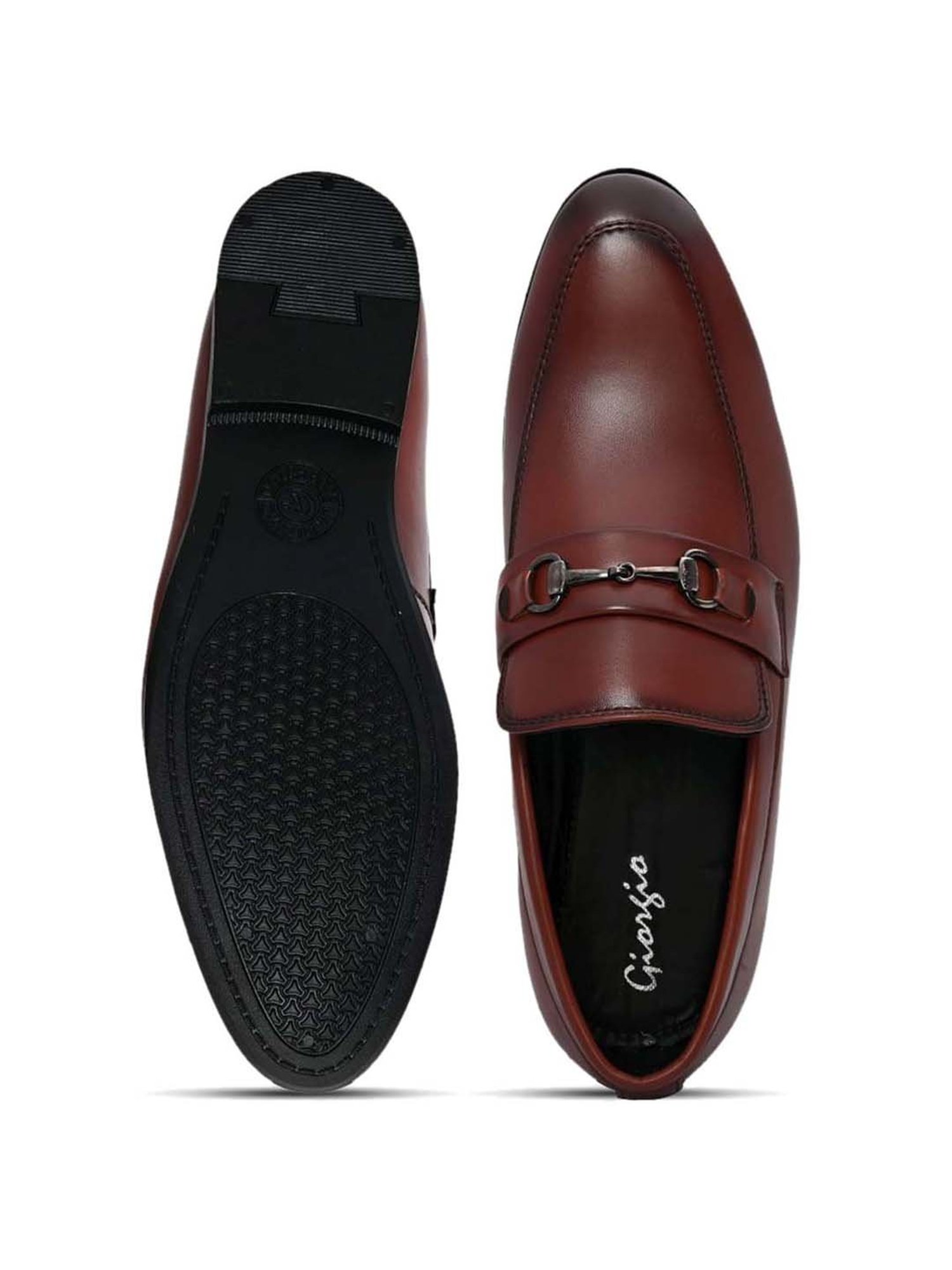 Giorgio Men's Brown Formal Loafers