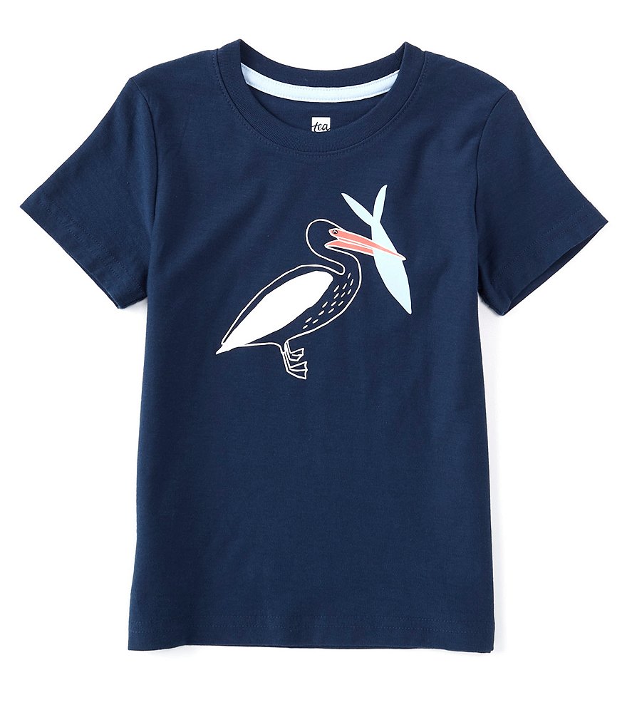 Tea Collection Little Boys 2-6 Short-Sleeve Portuguese Pelican Graphic Tee