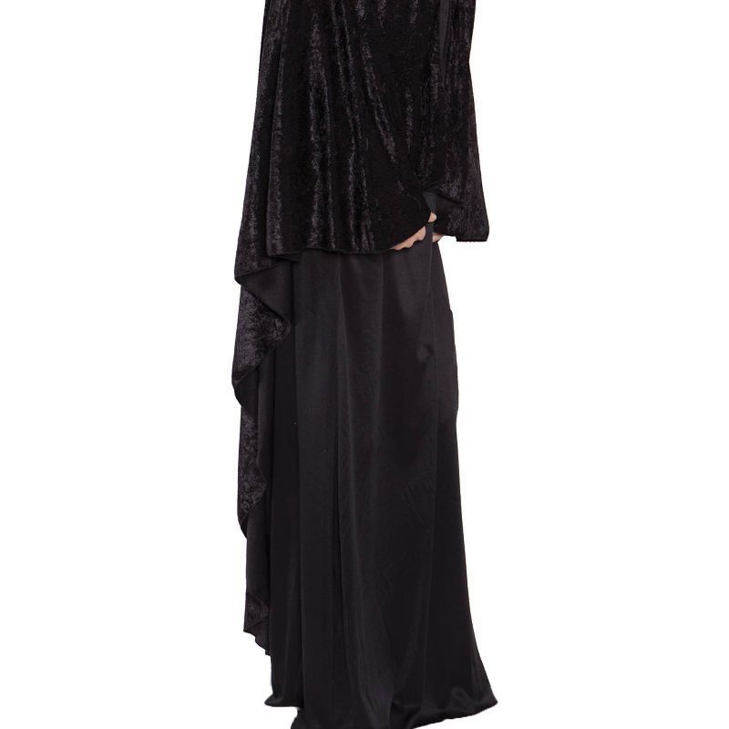 Adult Costume Cascade Cape Black - One Size