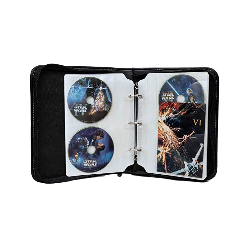 CDDVD Storage Binder Burgundy