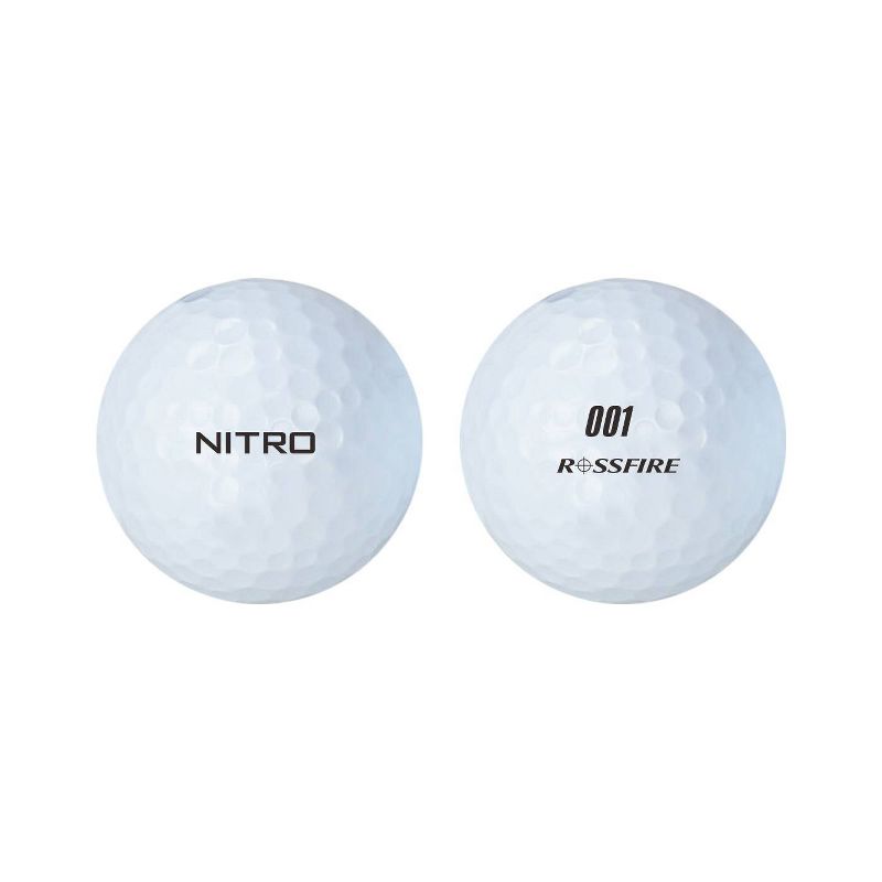 Nitro Golf Crossfire Golf Balls White - 45pc
