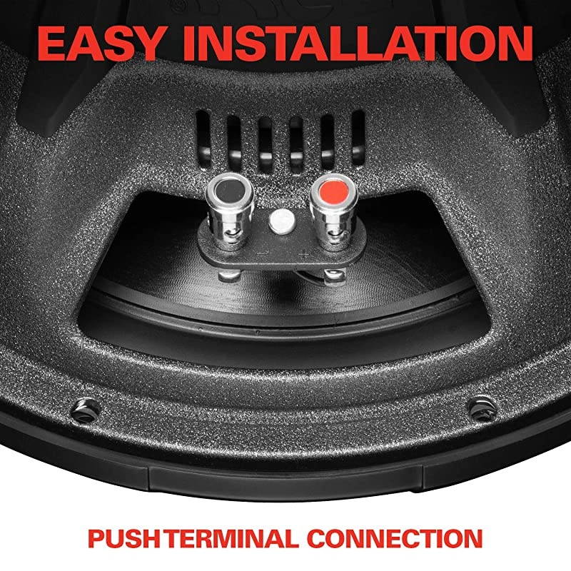 AR100DVC 10 Inch Car Subwoofer 1400 Watts Maximum Power Dual 4 Ohm Voice Coil Sold Individually