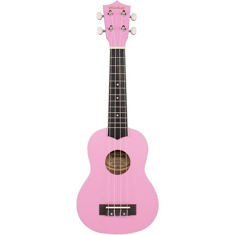 Mitchell MU40 Soprano Ukulele Flamingo Pink