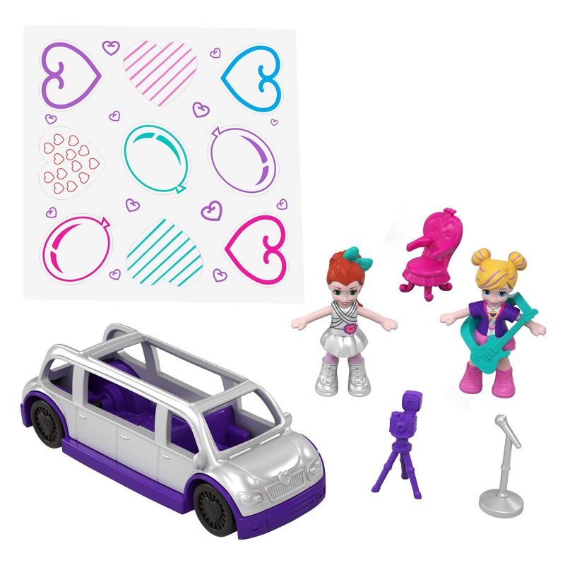 Polly Pocket Hidden Places Dance Par-taay! Case Playset