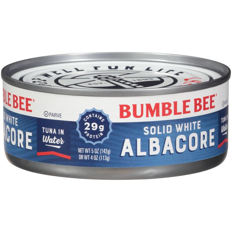 Bumble Bee Solid White Albacore Tuna in Water - 5oz
