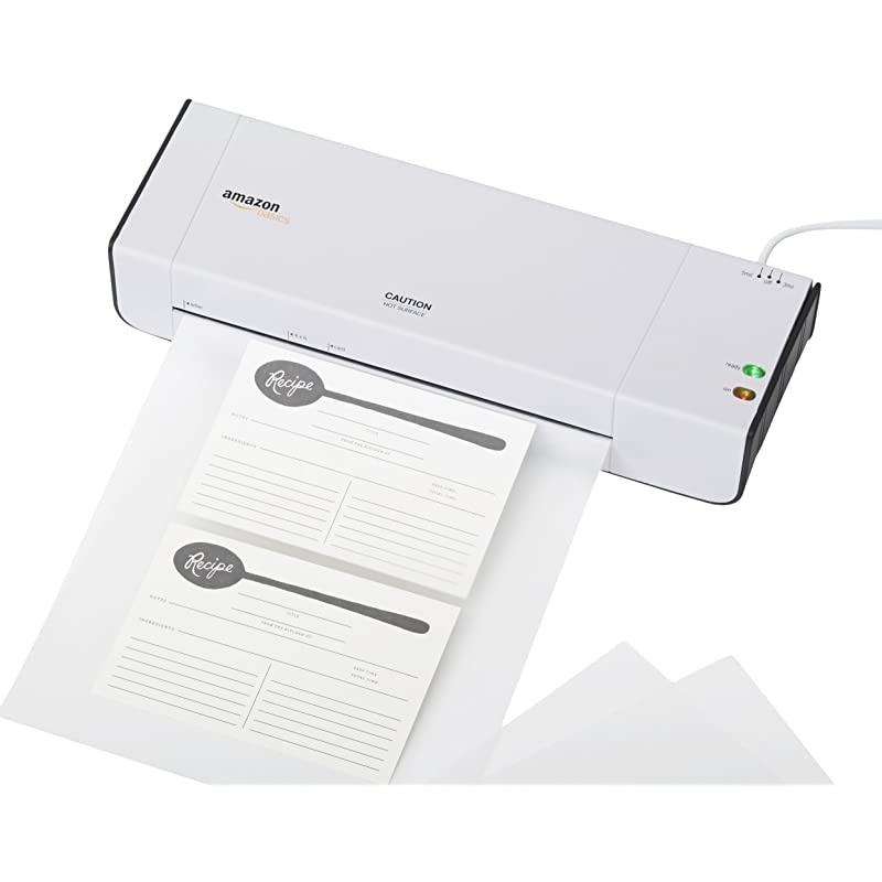 Basics Thermal Laminating Plastic Laminator Sheets 89 Inch x 114 Inch 50Pack