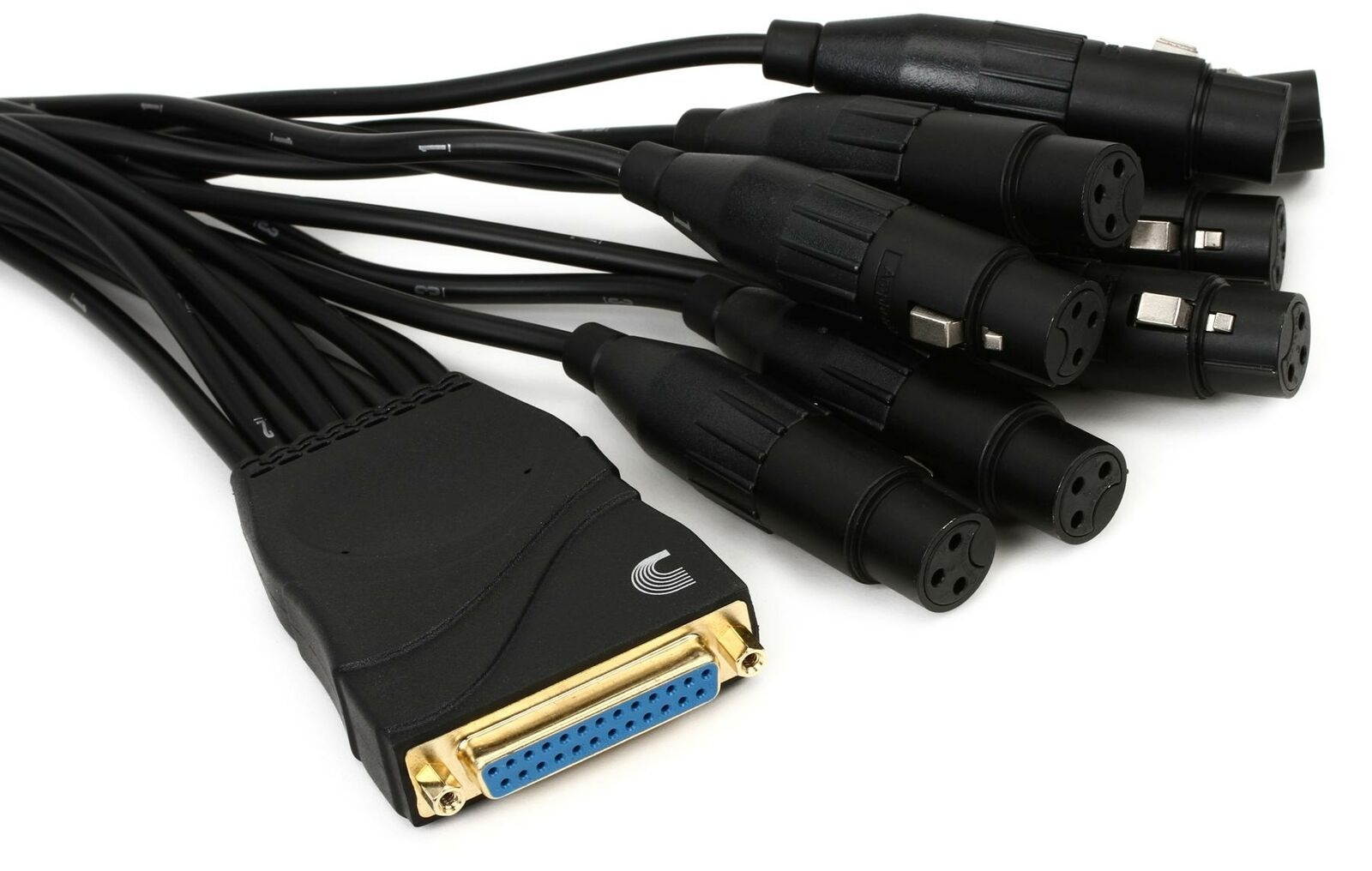 SuperFlex GOLD Patch Cable, XLR Male to XLR Male - 1' Length