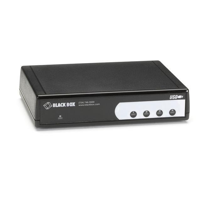Black Box USB Hub, 4-Port, RS-232