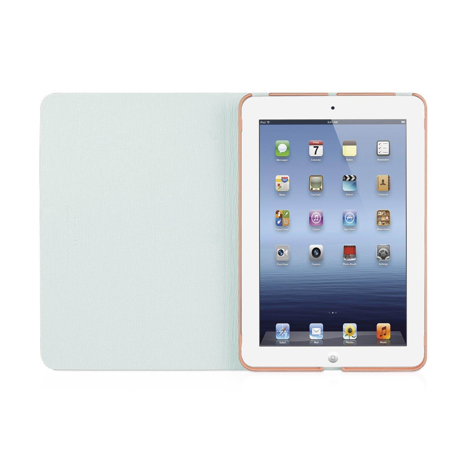 Macally Rotating Folio Case with Stand for iPad mini, Rough (SstandMiniR)