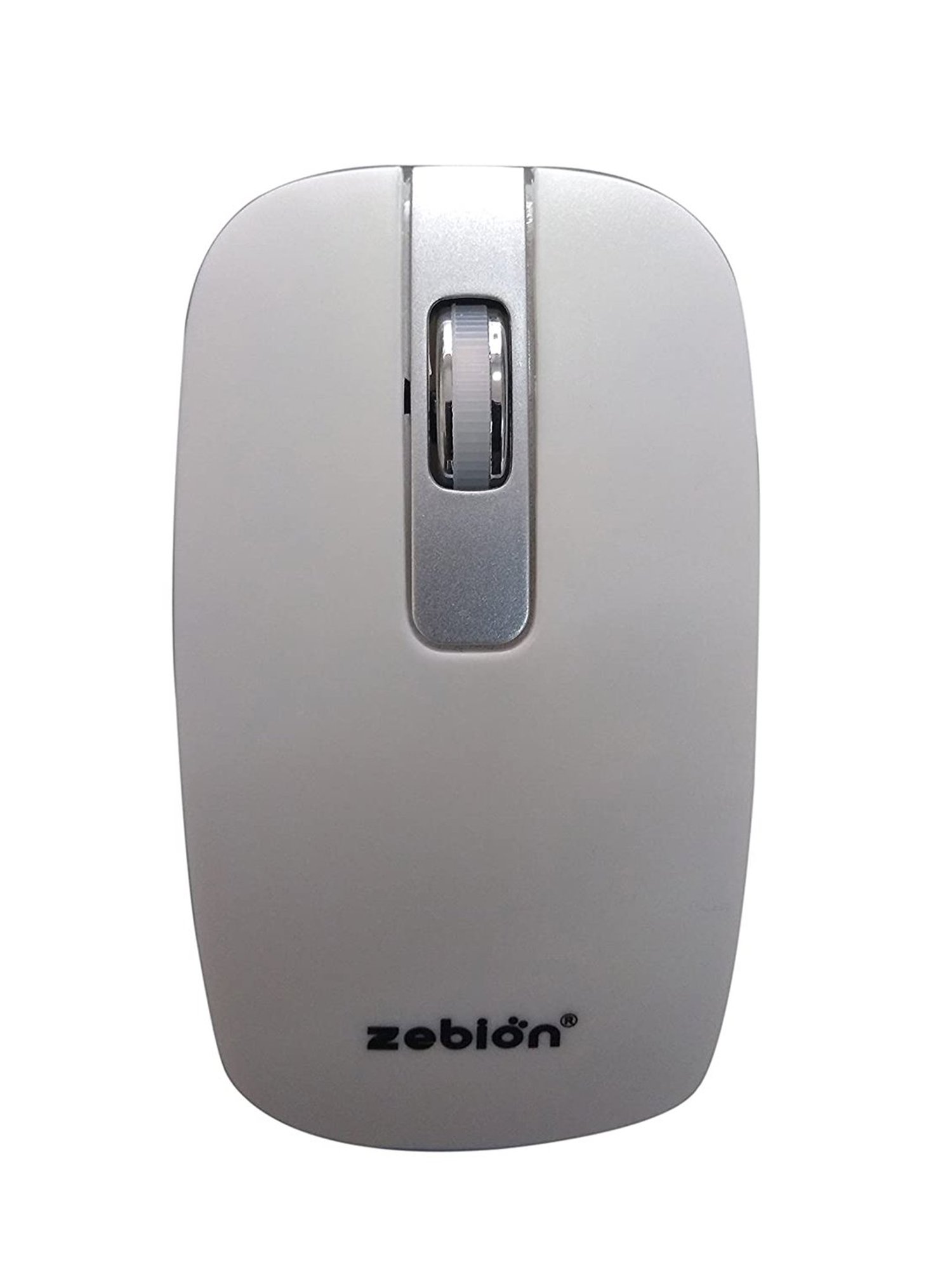 Zebion Ergo Slimfit G1600 Wireless Keyboard & Mouse Combo (White)