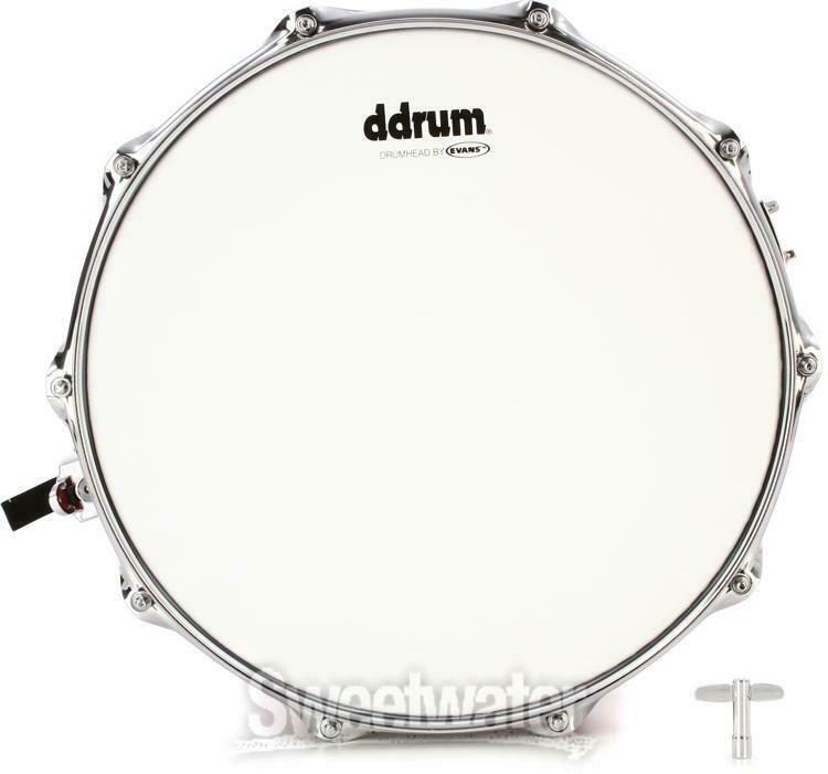 ddrum Dios Maple Snare Drum - 6.5" x 14" - Red Cherry Sparkle