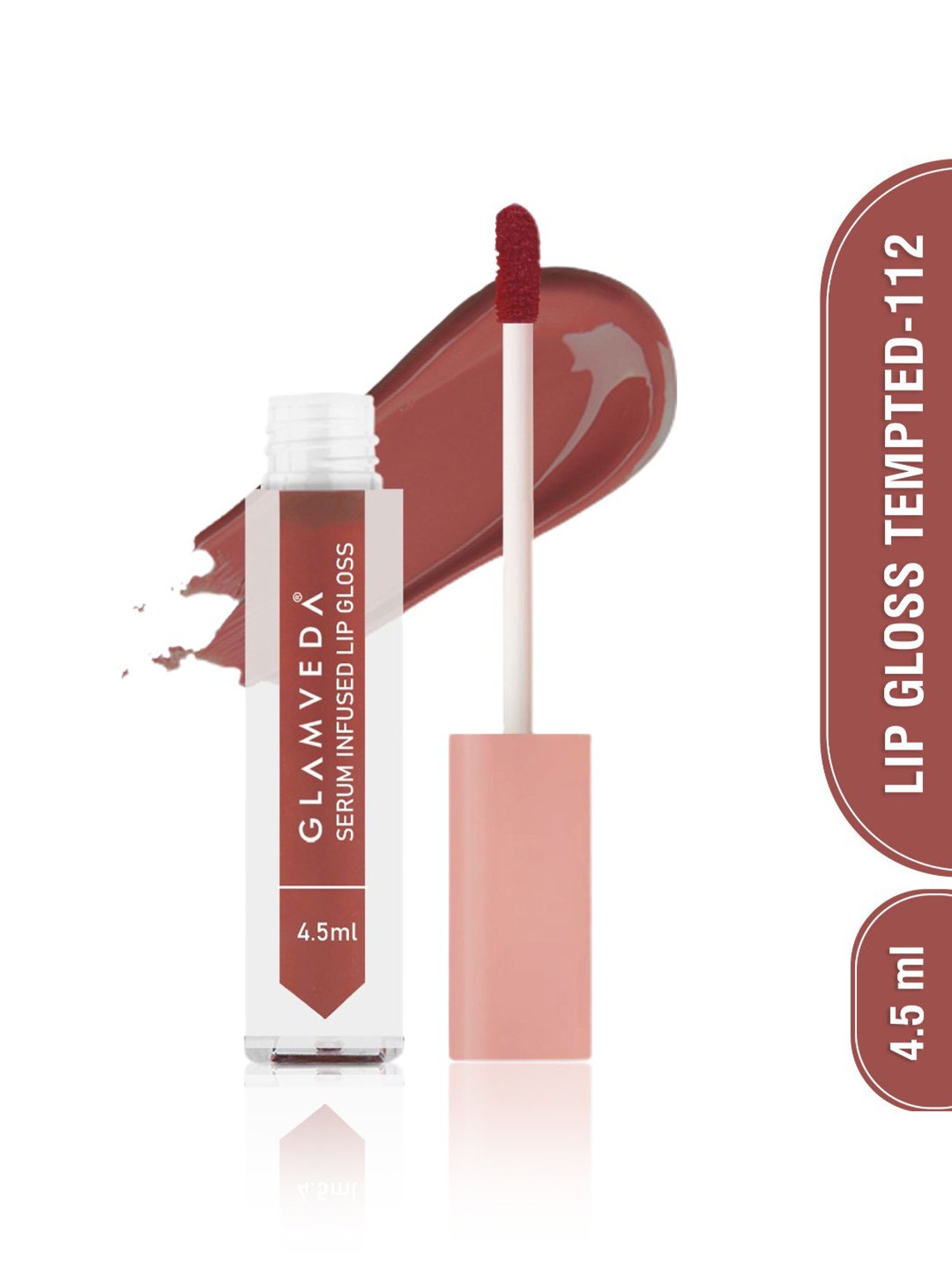 Glamveda Serum Infused Lip Gloss Tempted-112 - 4.5 ml