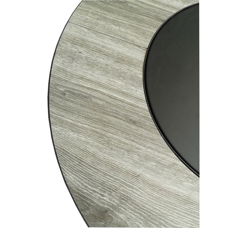 Faux Wood Tile Top Outdoor Patio Fire Pit - AZ Patio Heaters