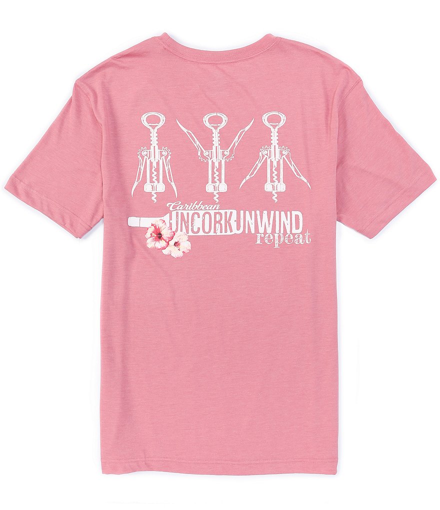 Caribbean Mauve Short-Sleeve Tee