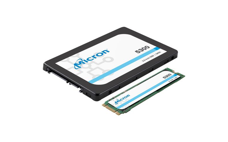 Micron 5300 5300 MAX 960 GB Solid State Drive - 2.5" Internal - SATA (SATA/600) - Mixed Use - Server, Storage System Device Supported