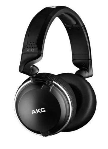 AKG K182 Professional Closed-Back Recording Studio Monitor Headphones/Swivel
