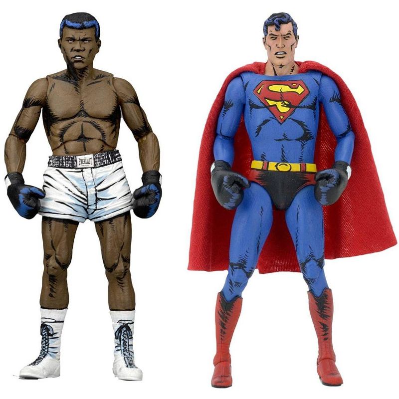 Neca Muhammad Ali vs. Superman 7" Action Figure 2 Pack