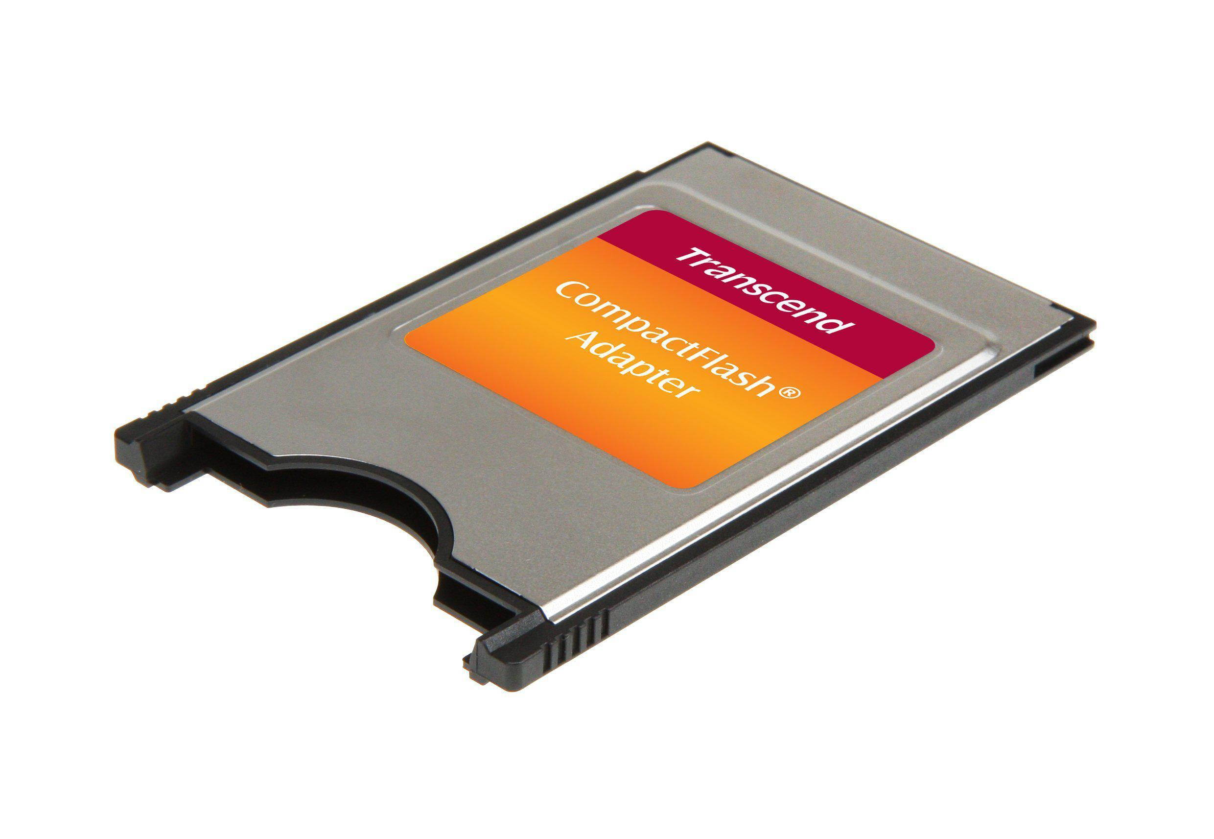 TRANSCEND PCMCIA ATA ADAPTER FOR CF CARD - Sold as 2 Packs