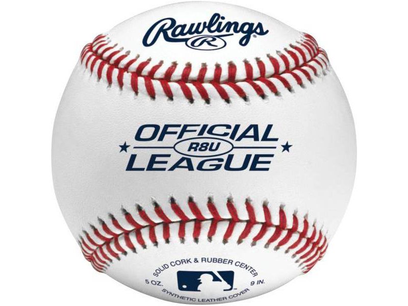 Rawlings 8 and Under Baseball - 2pk