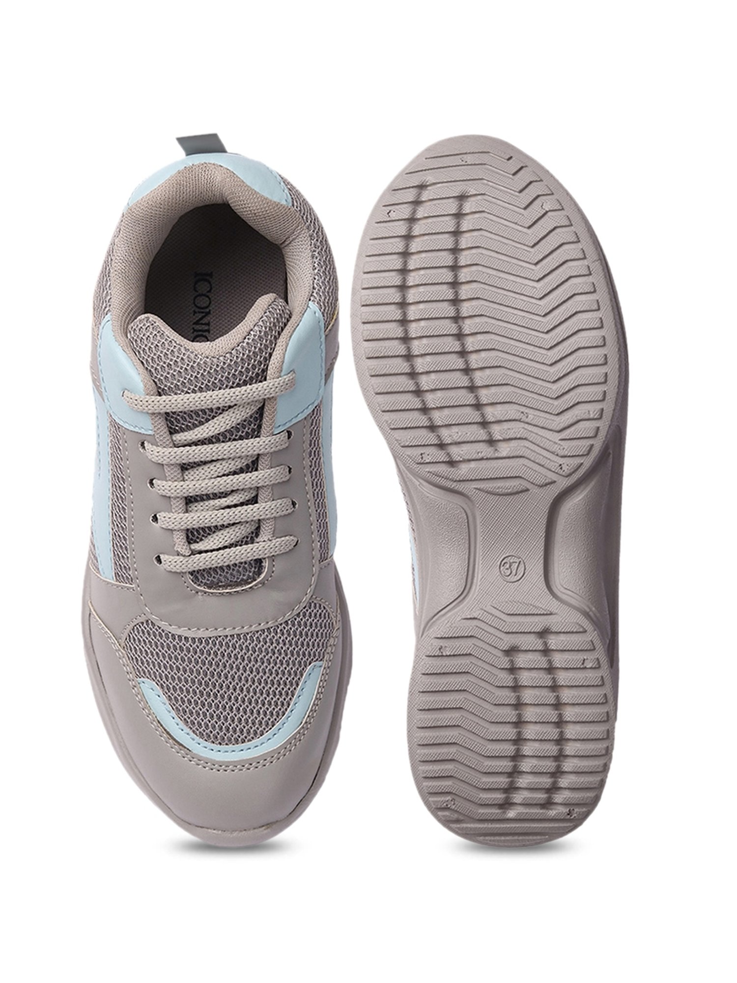 Iconics Women's Grey Running Shoes