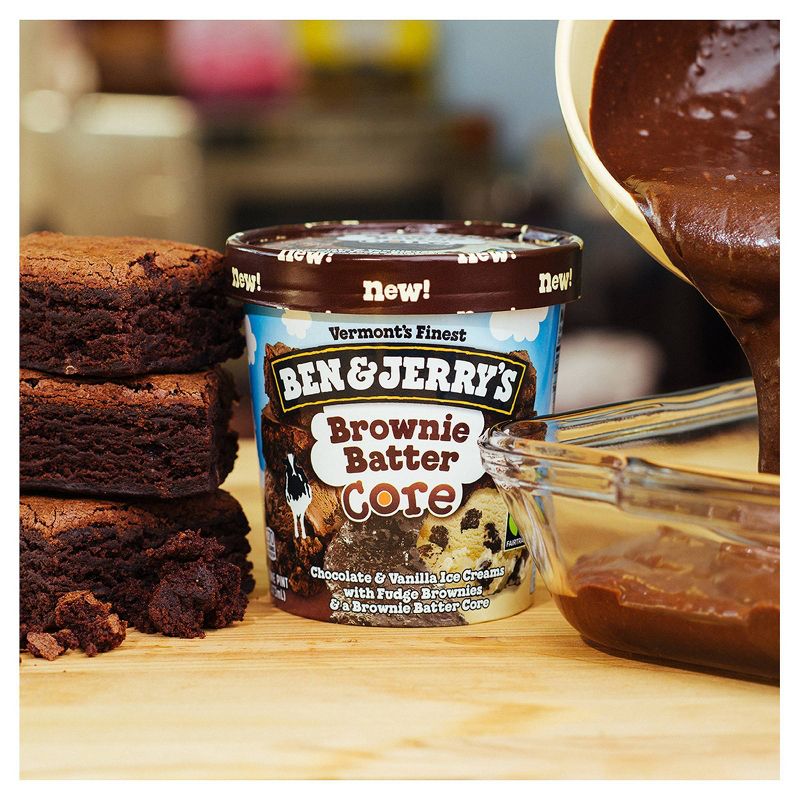 Ben & Jerry's Brownie Batter Core Ice Cream - 16oz