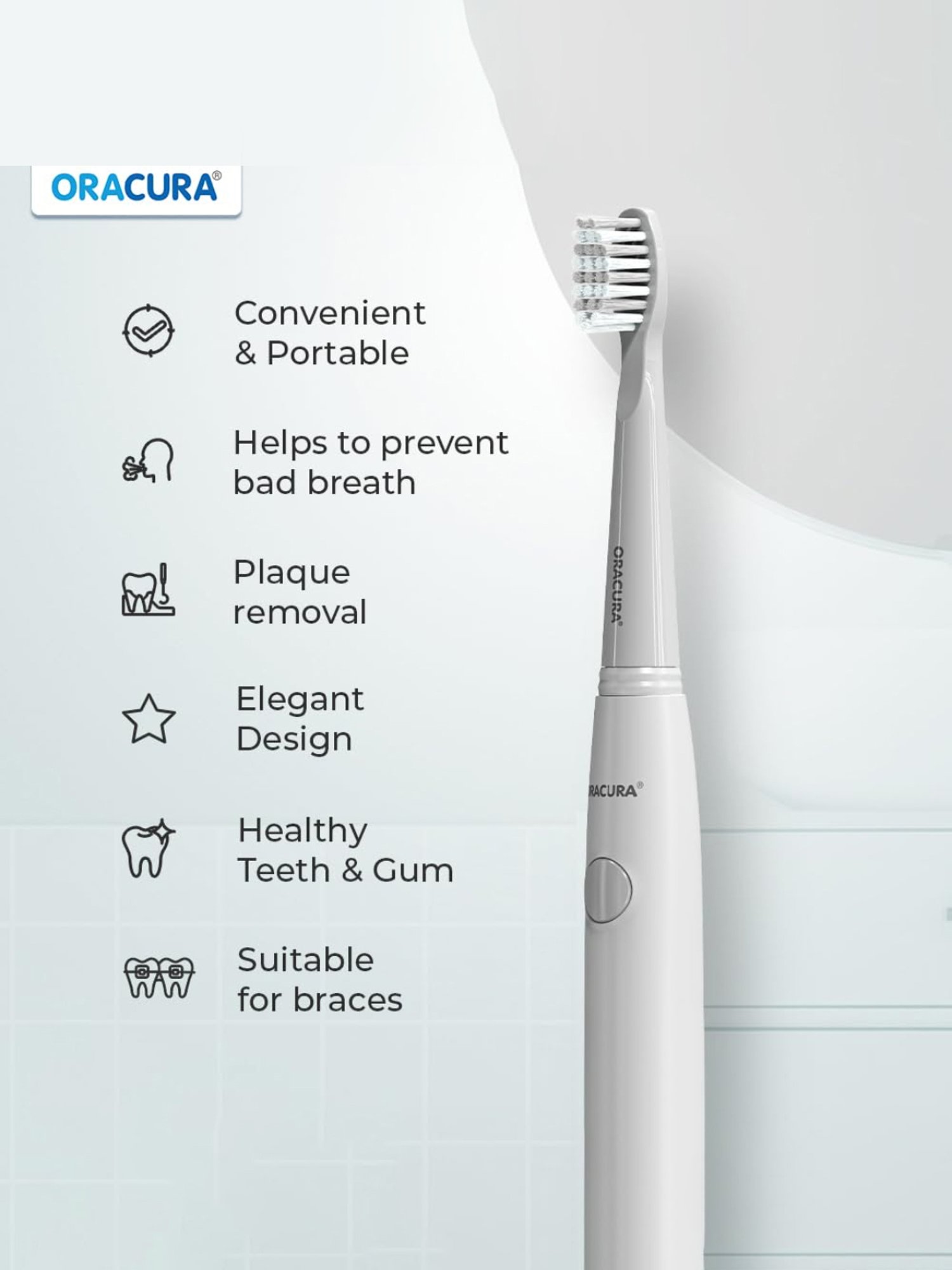 Protouch Teeth Whitening Pen for Men and Women (White)