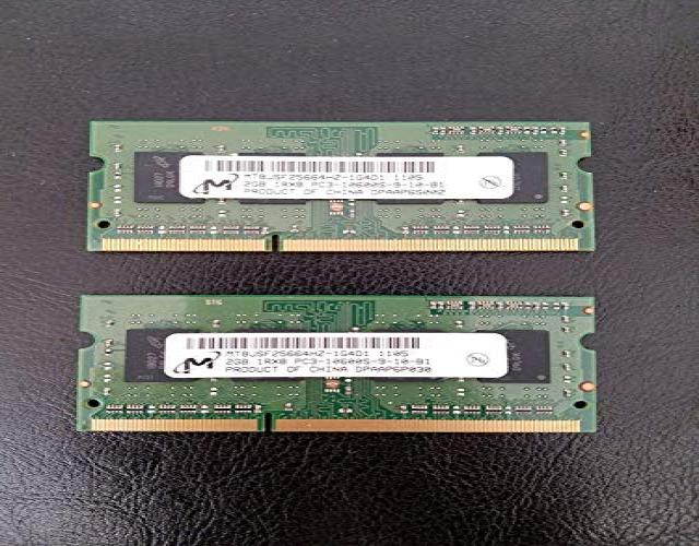 2GB DDR3 PC-8500 1066MHz 204pin CL7 Micron Chip MT16JSF25664HZ-1G1F1 MT16JSF25664HZ1G1F1