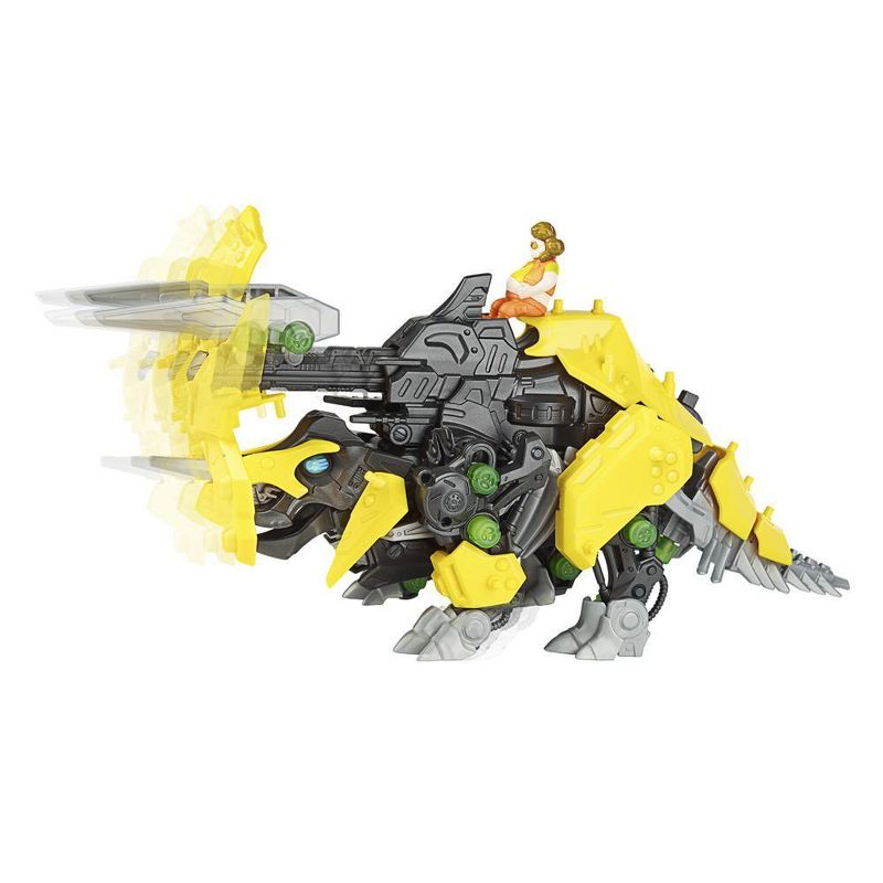 Zoids Giga Battlers Tryke - Triceratops -Type Buildable Beast Figure, Motorized Motion - Kids Toys Ages 8 and Up, 63